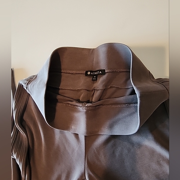 ATHLETA SERENITY LUXE SET, JACKET & PANTS, BOTH MED, GRAY - Picture 16 of 16